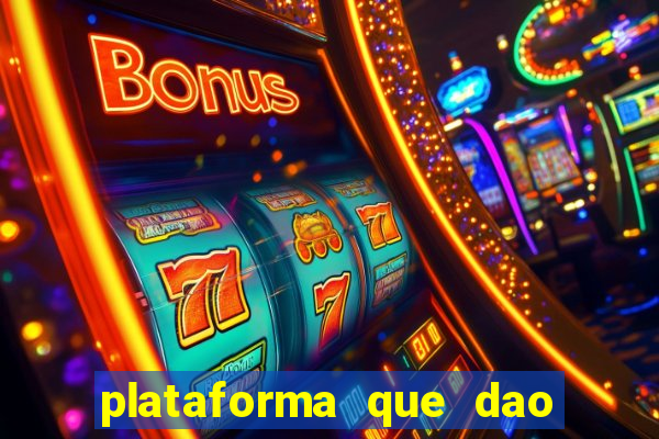 plataforma que dao bonus no cadastro